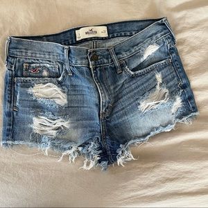 Hollister denim shorts